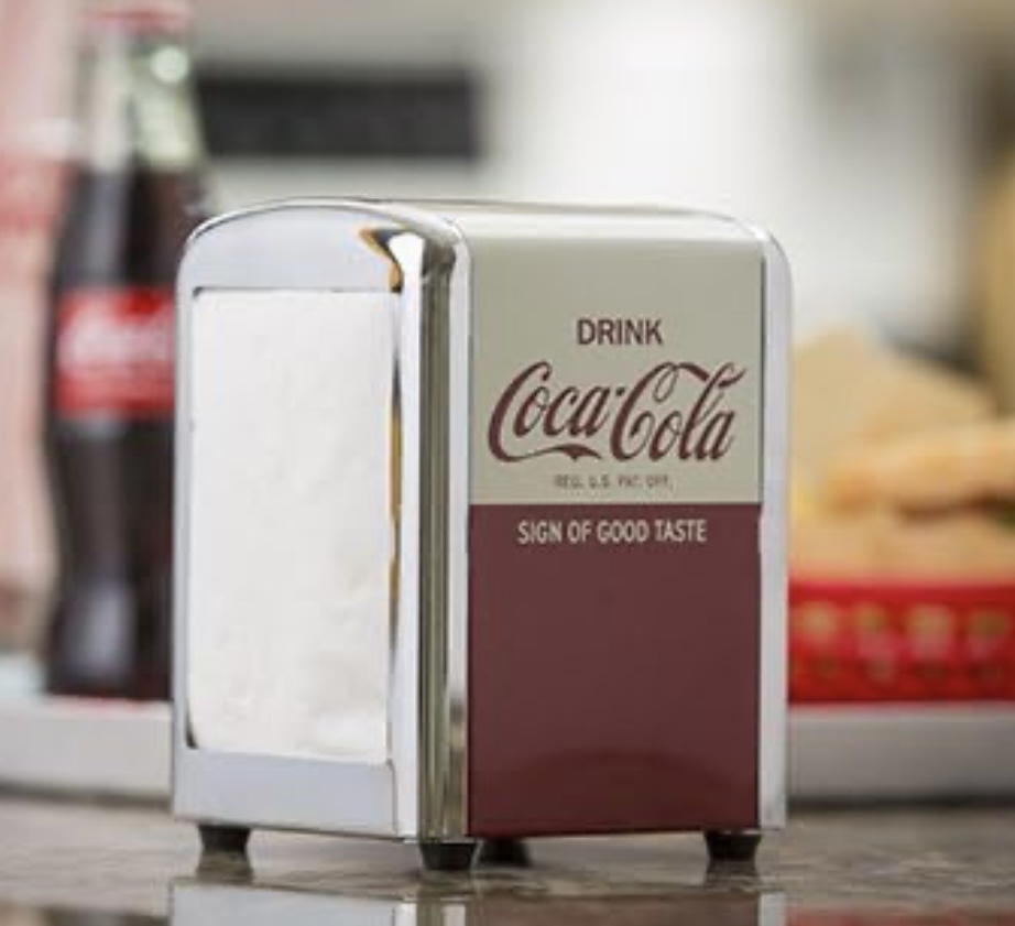 Coke a Cola Napkin dispenser Coke a Cola Napkin dispenser